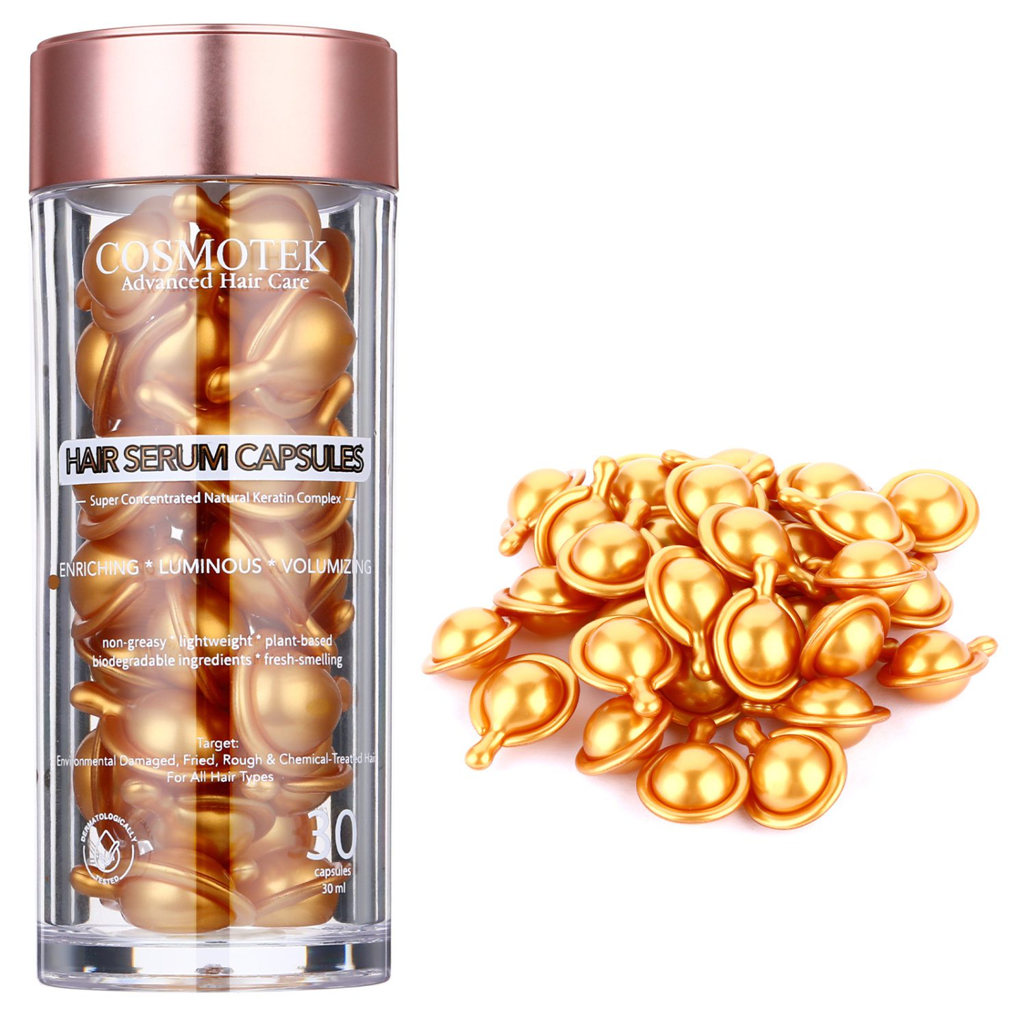 Enriching * Luminous * Volumizing – Serum capsules