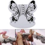 50Pcs Nail Form Stickers Pro Butterfly Square Tips Nail Form Forms for Curve Acrylic UV Gel Nails Builder - Image 4