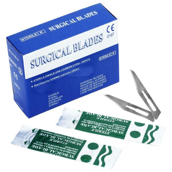 100pcs per box Scalpel Blades Stainless Steel Blade Dental Healthcare Tools