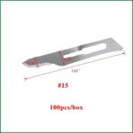 100pcs per box Scalpel Blades Stainless Steel Blade Dental Healthcare Tools - Image 6