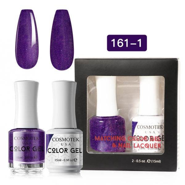 Matching Color Gel & Nail Lacquer Set 15ml (161-1)