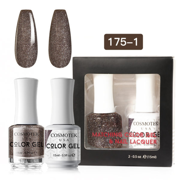 Matching Color Gel & Nail Lacquer Set 15ml (175-1)