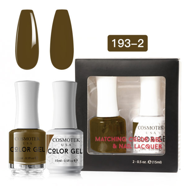 Matching Color Gel & Nail Lacquer Set 15ml (193-2)