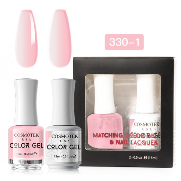 Matching Color Gel & Nail Lacquer Set 15ml (330-1)
