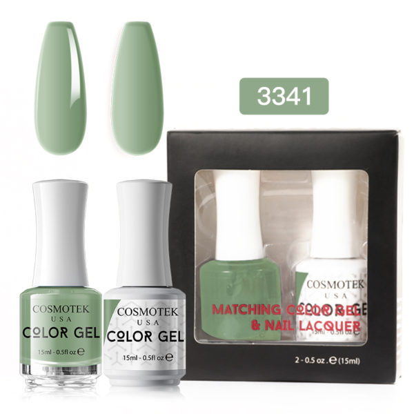 Matching Color Gel & Nail Lacquer Set 15ml (334-1)