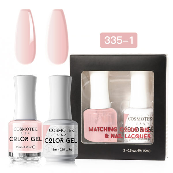 Matching Color Gel & Nail Lacquer Set 15ml (335-1)