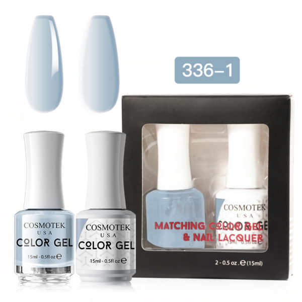 Matching Color Gel & Nail Lacquer Set 15ml (336-1)