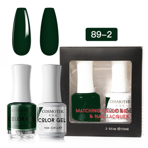 Matching Color Gel & Nail Lacquer Set 15ml (89-2)