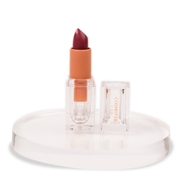 Lipstick By Cosmotek USA Super Lustrous Lipstick, High Impact Lip color Makeup, Color #01