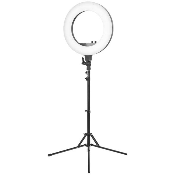 Ring Light 18 Inch LED Ringlight Kit with 73 inch Tripod Stand with Phone Holder Adjustable 3200-6000k Color Temperature Circle MUA Lighting for Camera for Vlog, Makeup,Youtobe, Video Shooting, Selfie