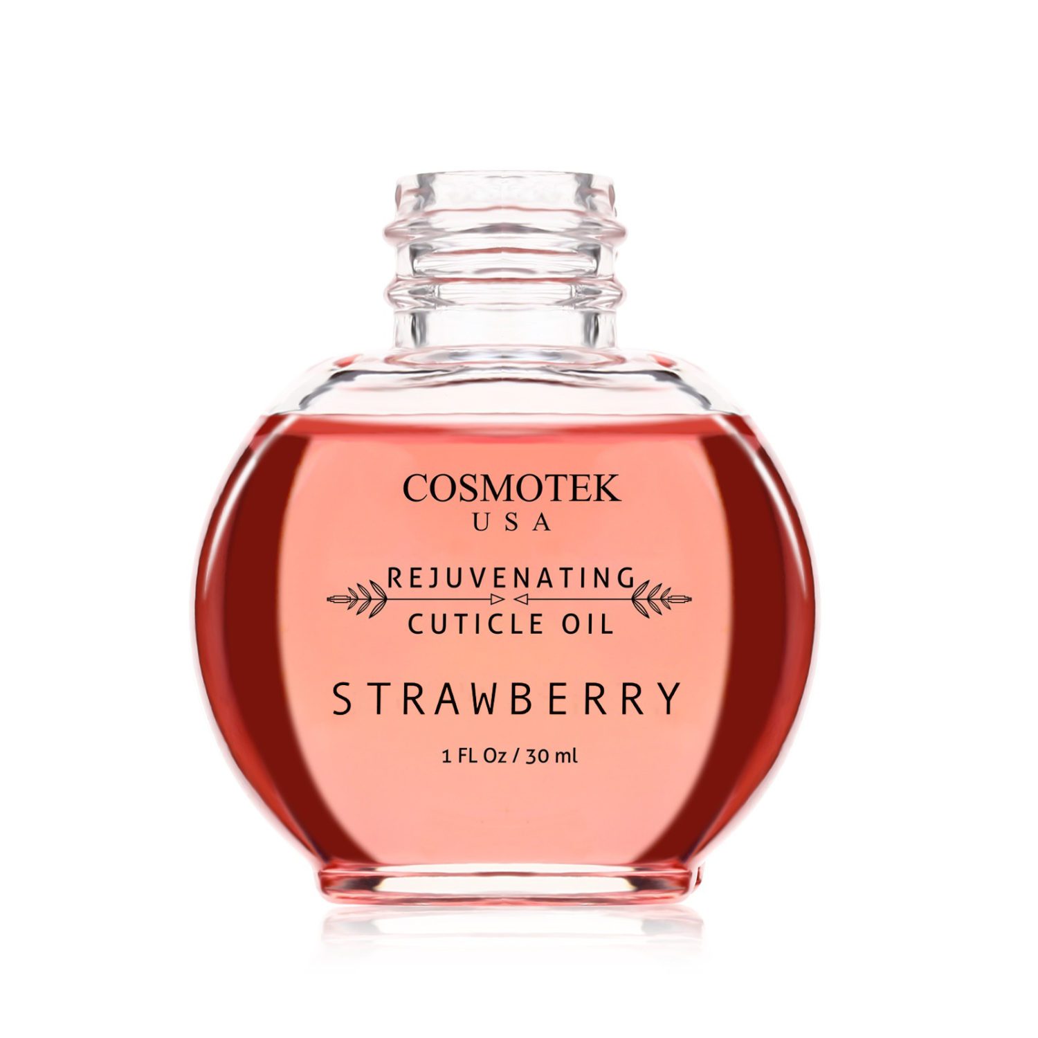 Hydrating, Moisturizing, Strengthening, Scented Cuticle Oil with Natural Ingredients Vitamin E – Strawberry - Image 2