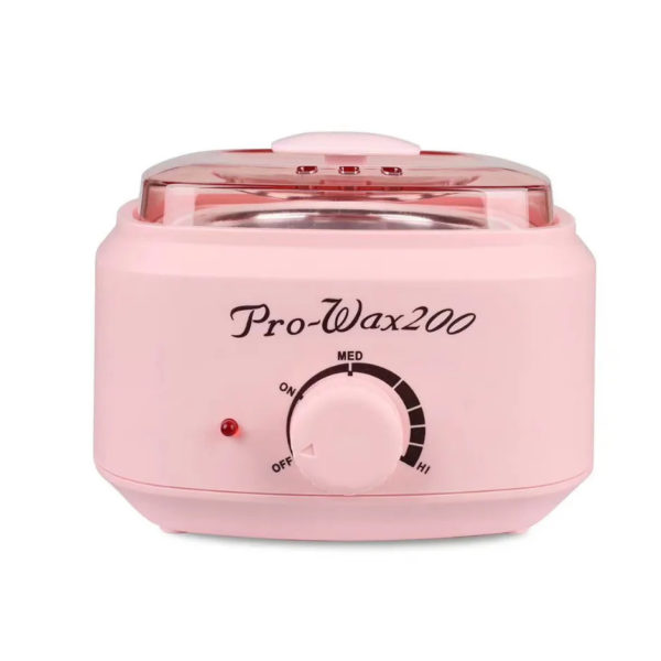 Wax Warmer Kit for Hair Removal At Home for Women Sensitive Skin Brazilian Facial Hair Body, Adjustable Temperature for Facial,Skin,Body,Spa, and Salon/ PINK