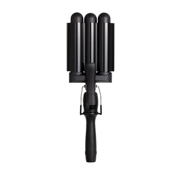 Waver Curling Iron Wand Set with 3 Barrel Hair Crimper for Women, Fast Heating Hair Wand Curler in All Hair Type