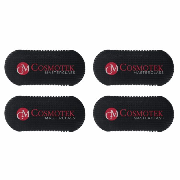 HAIR GRIPPERS ® BUNDLE PACK 4 PCS for Men and Women – Salon and Barber, Hair Clips for Styling, Hair holder Grips (Black)