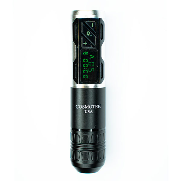 DRAGON Wireless Cartridge Tattoo Machine Pen Power Supply for Tattoo Artists – SILVER