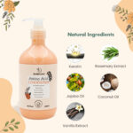 Sulfate-Free Amino Acid Conditioner – Smooth & Hydrate with Jojoba & Coconut Oil – 600ml Bottle - Image 5