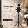 Professional Bi-Color LED Ring Light - Adjustable Lighting for Nail, Lash, Brow, and Permanent Makeup Photography