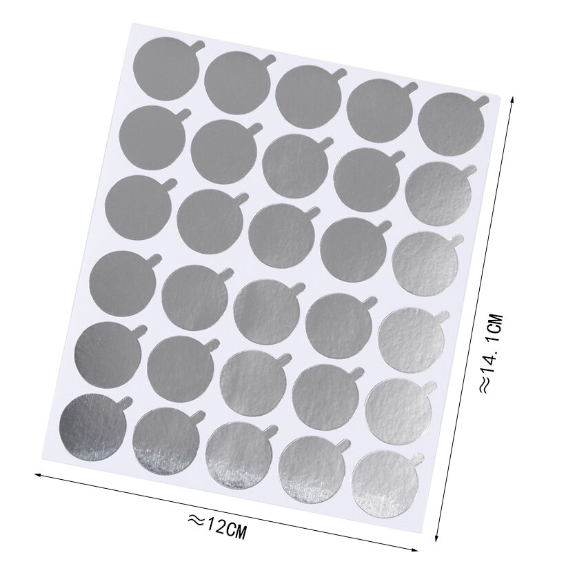 6 Sheet/180psc Eyelash Extension Adhesive Glue Pallet Sticker Pads, Disposable Waterproof Adhesive Holder Pad, Eyelash Extension Glue Pad Eyelash Glue Holder Pallet Waterproof Sticker