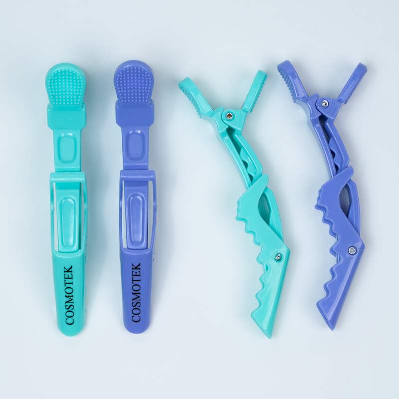 Alligator Hair Clips 10 Pack – Professional Hair Clips For Styling, Hair Styling Salon Plastic Gator Clips