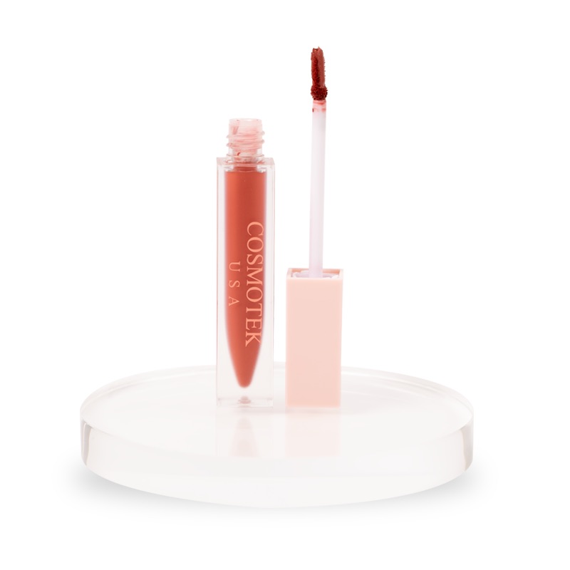 Liquid Lipstick Makeup, Long Lasting High Impact Color ,Long wear No-Budge Liquid Lip color Makeup, Highly Pigmented Color and Instant Shine, Cheeky, liquid Lipstick, #55