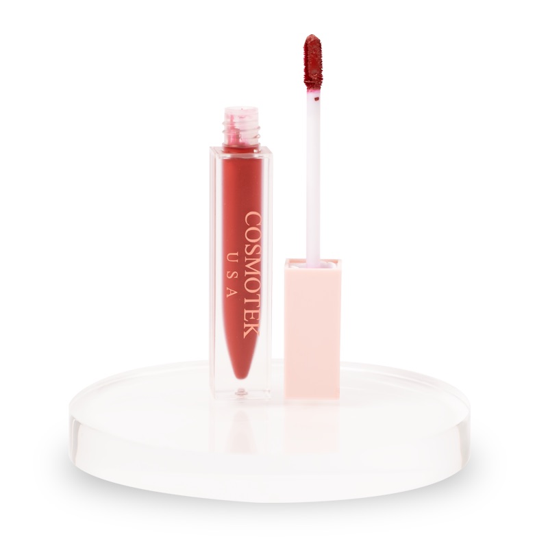 Liquid Lipstick Makeup, Long Lasting High Impact Color ,Long wear No-Budge Liquid Lip color Makeup, Highly Pigmented Color and Instant Shine, Cheeky, liquid Lipstick, #43