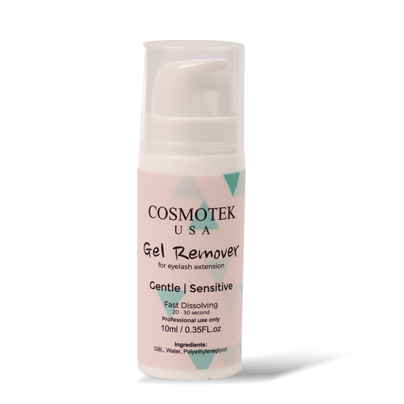 Lash Gel Remover for Professional Eyelash Extensions 10ml/0.35fl.oz | Quickly Dissolves Powerful Eyelash Extension Glue in Gentle Sensitive fast dissolving 20-30 second | Professional Use | Essential Lash Supplies, professional use only 10ml/0.35fl.oz