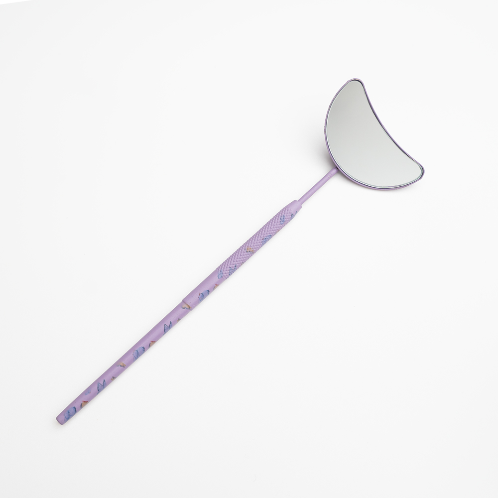 Lash Mirror, Stainless Steel Makeup Mirror, Eyelash Extensions Accessories for Lash Extension Supplies Renaissance Edition