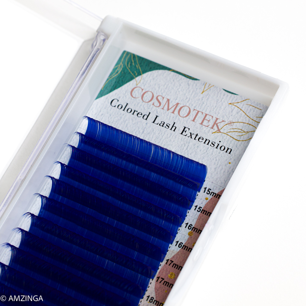 Blue Soft Mint – 0.07mm Mixed Lengths