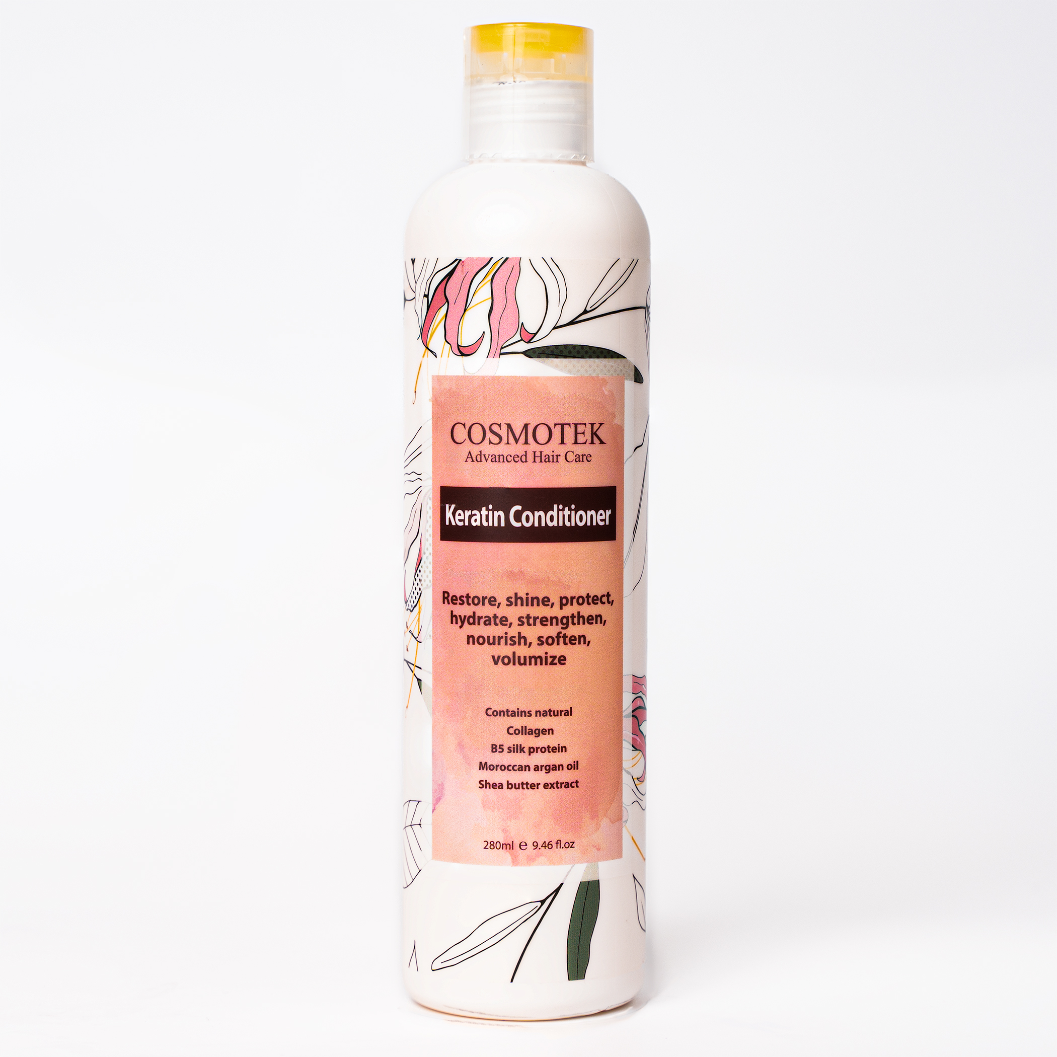 Keratin Conditioner – Restore, shine, protect, hydrate, strengthen, nourish, soften, volumize