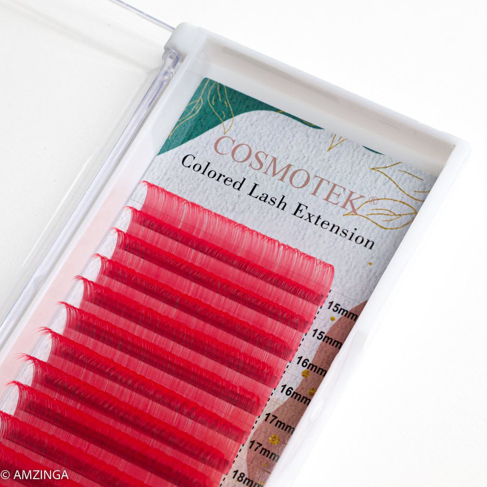 Hard Pink – 0.07mm Mixed Lengths