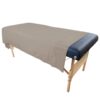 Massage & Facial Bed Sheets – WALNUT – Washable Poly Cotton Spa Linens for Professional Use – Reusable Bed Covers for Massage, Facial, Eyelash, Tattoo & Salon Beds – Also Ideal for Home Spa & Guest Bedding