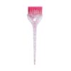 Hair Color Brush – Glitter Handle Brushes for Hair Coloring, Highlighting & Tint Application – Soft Feather Bristle Hair Dye Tools (3.5” x 11”) – Pink