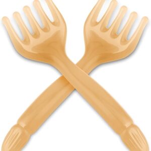 2PCS Manual Five-Claw Head Scalp Massager Gua Sha Comb – Portable Handheld Resin Stress Relief Massage Tool for Hair & Relaxation