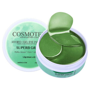 Under Eye Masks, Collagen Green Tea Eye Patches for Puffy Eyes, Dark Circles and Puffiness, Hydrating Mask Skincare, Gel Pads for Eye Bags and Wrinkles Under Eye Treatment