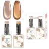 Cosmotek Cat Eye Duo Gel Set: Champagne & Caramel                        Cosmotek Cat Eye Duo Gel Set - CTK-D06 – Premium Magnetic Gel Polish with Champagne Nude & Warm Caramel Shimmer (2 x 15ml)