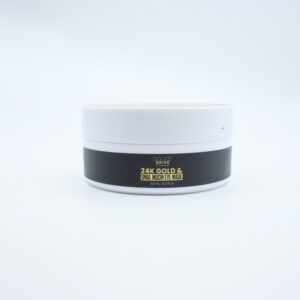 DOUCE BRISE 24K Gold Snail Mucin Eye Mask – Under Eye Patches for Dark Circles, Puffy Eyes, Fine Lines, Hydrating & Brightening Skincare