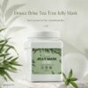 DOUCE BRISE Tea Tree Jelly Mask – Clinical Skincare Oil-Balancing & Soothing Treatment – Calming Gel Mask with Tea Tree Oil for Acne-Prone, Oily & Congested Skin – Mattifying Face Mask for Excess Oil Control, Blemish Prevention & Pore Tightening – Natural Antibacterial, Gentle Clarifying – Korean Beauty, Spa Quality, Large 23 fl. oz. Jar – Gift for Acne-Prone Skin, Self-Care Essential