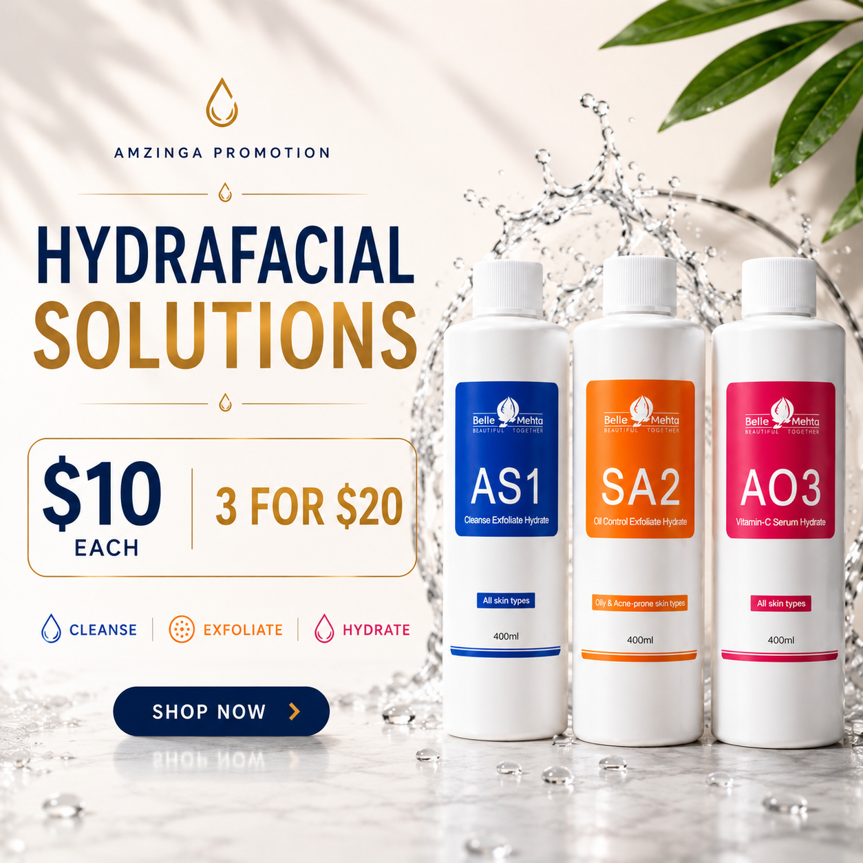 Hydrafacial Solutions for Skincare
