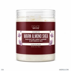Exfoliating and Hydrating Body Sugar Scrub with Shea Butter, Sweet Almond & Botanical Oils
