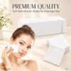200 Pieces Disposable Esthetic Wipe Non-woven Facial Wipes Squares Aesthetic Wipe Lint-free Wipes Spa Petite Silken Wipes for Product Application and Medical Care, 2x2 Inch (Pack of 300) (Copy)